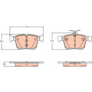 TRW GDB2179 Bremsbeläge