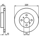 BOSCH | Bremsscheibe | 0 986 478 491