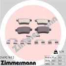 Zimmermann | Bremsbelagsatz, Scheibenbremse | 24692.160.2 Zimmermann | Bremsbelagsatz, Scheibenbremse | 24692.160.2