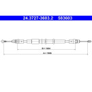 ATE | Seilzug, Feststellbremse | 24.3727-3603.2