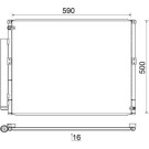 Mahle | Kondensator, Klimaanlage | AC 836 000S