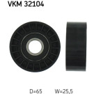 SKF | Umlenk-/Führungsrolle, Keilrippenriemen | VKM 32104