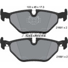 Textar | Bremsbelagsatz, Scheibenbremse | 2169103 Textar | Bremsbelagsatz, Scheibenbremse | 2169103