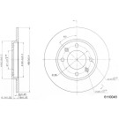 Metzger | Bremsscheibe | 6110048