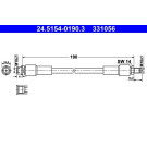 ATE | Bremsschlauch | 24.5154-0190.3