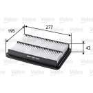 Valeo | Luftfilter | 585388