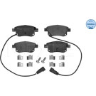 Meyle | Bremsbelagsatz, Scheibenbremse | 025 244 8617/W Meyle | Bremsbelagsatz, Scheibenbremse | 025 244 8617/W