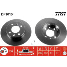 TRW | Bremsscheibe | DF1015