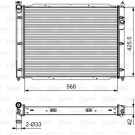 Valeo | Kühler, Motorkühlung | 701543