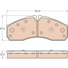 TRW | Bremsbelagsatz, Scheibenbremse | GDB3567 TRW | Bremsbelagsatz, Scheibenbremse | GDB3567
