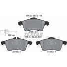 Textar | Bremsbelagsatz, Scheibenbremse | 2188501 Textar | Bremsbelagsatz, Scheibenbremse | 2188501