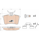 TRW | Bremsbelagsatz, Scheibenbremse | GDB1799 TRW | Bremsbelagsatz, Scheibenbremse | GDB1799