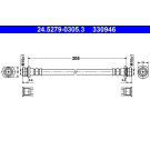 ATE | Bremsschlauch | 24.5279-0305.3