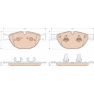 TRW | Bremsbelagsatz, Scheibenbremse | GDB1963 TRW | Bremsbelagsatz, Scheibenbremse | GDB1963