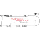 Metzger | Seilzug, Feststellbremse | 11.5762