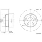 Metzger | Bremsscheibe | 6110308