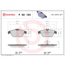 Brembo | Bremsbelagsatz, Scheibenbremse | P 50 104 Brembo | Bremsbelagsatz, Scheibenbremse | P 50 104