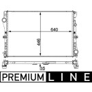 Mahle | Kühler, Motorkühlung | CR 2100 000P