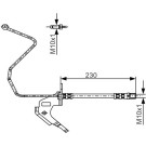 BOSCH | Bremsschlauch | 1 987 481 162