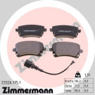 Zimmermann | Bremsbelagsatz, Scheibenbremse | 23326.175.1