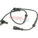 Metzger | Sensor, Raddrehzahl | 0900891