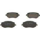 BOSCH | Bremsbelagsatz, Scheibenbremse | 0 986 424 386 BOSCH | Bremsbelagsatz, Scheibenbremse | 0 986 424 386