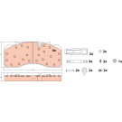 TRW | Bremsbelagsatz, Scheibenbremse | GDB5072 TRW | Bremsbelagsatz, Scheibenbremse | GDB5072