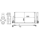 Mahle | Kondensator, Klimaanlage | AC 590 000S