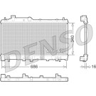 Denso | Kühler, Motorkühlung | DRM36013