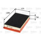 Valeo | Luftfilter | 585213