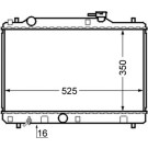 Mahle | Kühler, Motorkühlung | CR 743 000S