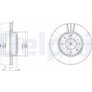 Delphi | Bremsscheibe | BG3134