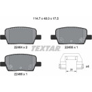 Textar | Bremsbelagsatz, Scheibenbremse | 2246401 Textar | Bremsbelagsatz, Scheibenbremse | 2246401