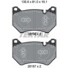 Textar | Bremsbelagsatz, Scheibenbremse | 2619601 Textar | Bremsbelagsatz, Scheibenbremse | 2619601