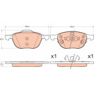 TRW | Bremsbelagsatz, Scheibenbremse | GDB2059 TRW | Bremsbelagsatz, Scheibenbremse | GDB2059