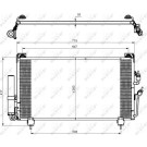 NRF | Kondensator, Klimaanlage | 35755