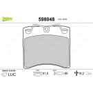 Valeo | Bremsbelagsatz, Scheibenbremse | 598048 Valeo | Bremsbelagsatz, Scheibenbremse | 598048