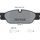 Textar | Bremsbelagsatz, Scheibenbremse | 2390801 Textar | Bremsbelagsatz, Scheibenbremse | 2390801