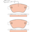TRW | Bremsbelagsatz, Scheibenbremse | GDB1879 TRW | Bremsbelagsatz, Scheibenbremse | GDB1879
