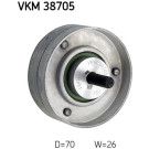 SKF | Umlenk-/Führungsrolle, Keilrippenriemen | VKM 38705