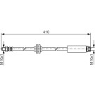 BOSCH | Bremsschlauch | 1 987 481 022