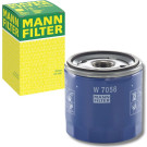 MANN-FILTER W 7056 Ölfilter M 22 X 1.5, mit einem Rücklaufsperrventil, Anschraubfilter