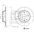 febi bilstein | Bremsscheibe | 193001