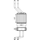 Valeo | Wärmetauscher, Innenraumheizung | 811520