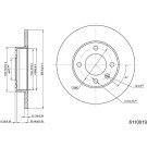 Metzger | Bremsscheibe | 6110019