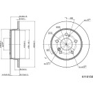 Metzger | Bremsscheibe | 6110150