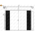 NRF | Kondensator, Klimaanlage | 35906