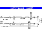 ATE | Seilzug, Feststellbremse | 24.3727-0655.2