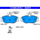 ATE | Bremsbelagsatz, Scheibenbremse | 13.0460-2978.2 ATE | Bremsbelagsatz, Scheibenbremse | 13.0460-2978.2