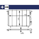 Mahle | Kühler, Motorkühlung | CR 452 000S